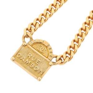 Chanel Rue Cambon Pendant Necklace #229133C15B